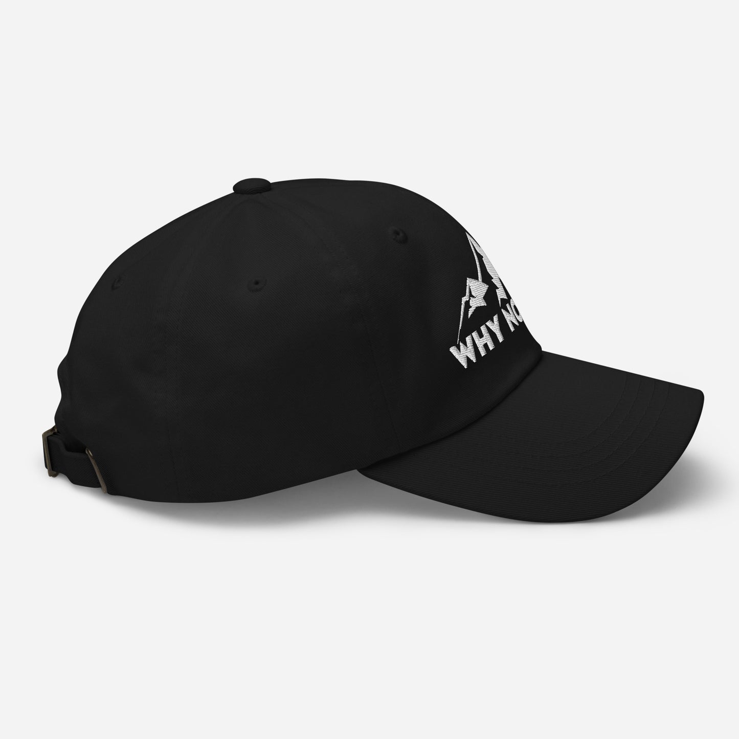 Why Not RV no logo white Dad hat