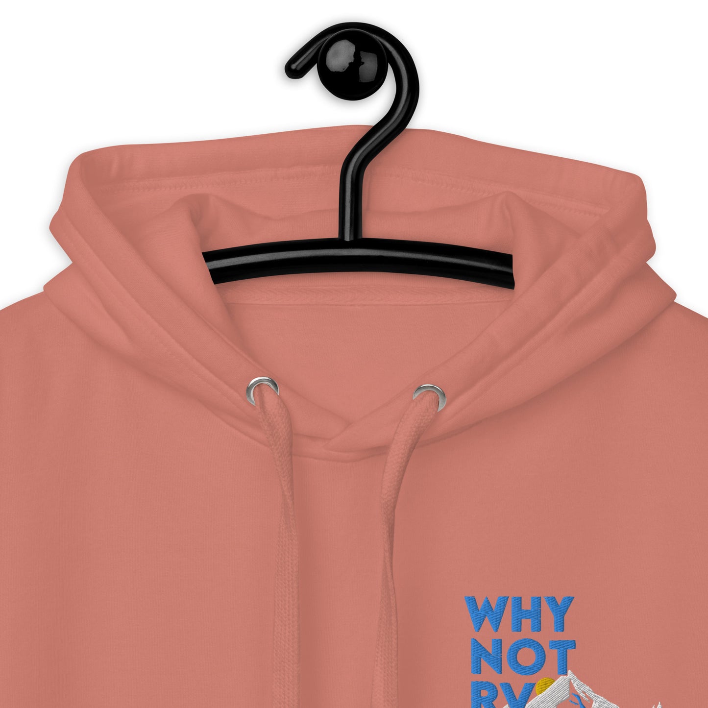 Why Not RV stacked logo Embroidered Unisex Hoodie