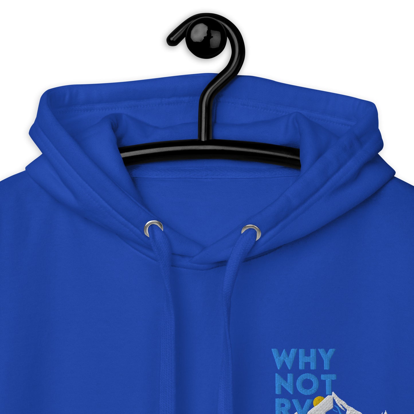 Why Not RV stacked logo Embroidered Unisex Hoodie