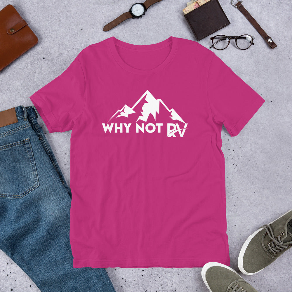 Why Not RV main logo Unisex t-shirt