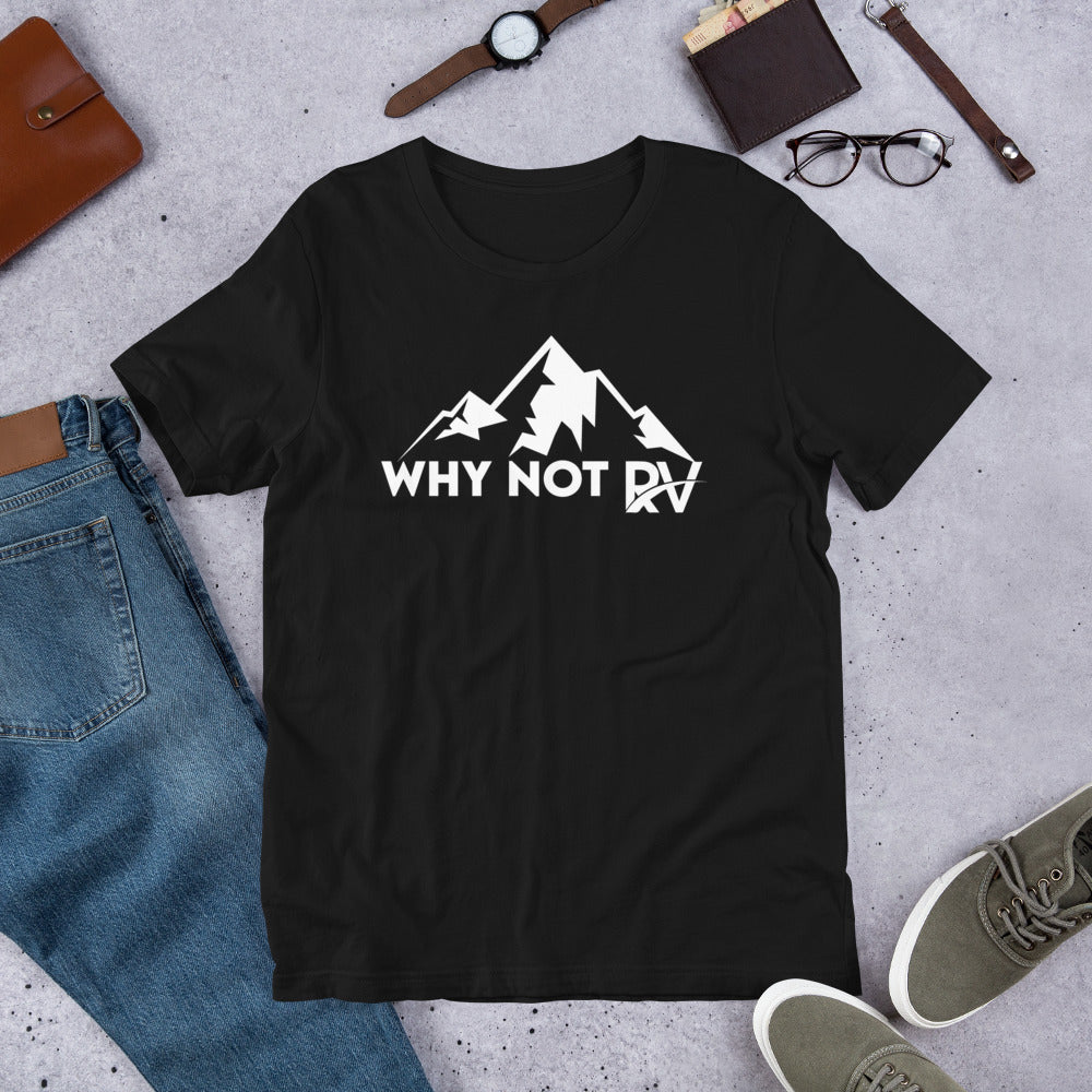 Why Not RV main logo Unisex t-shirt