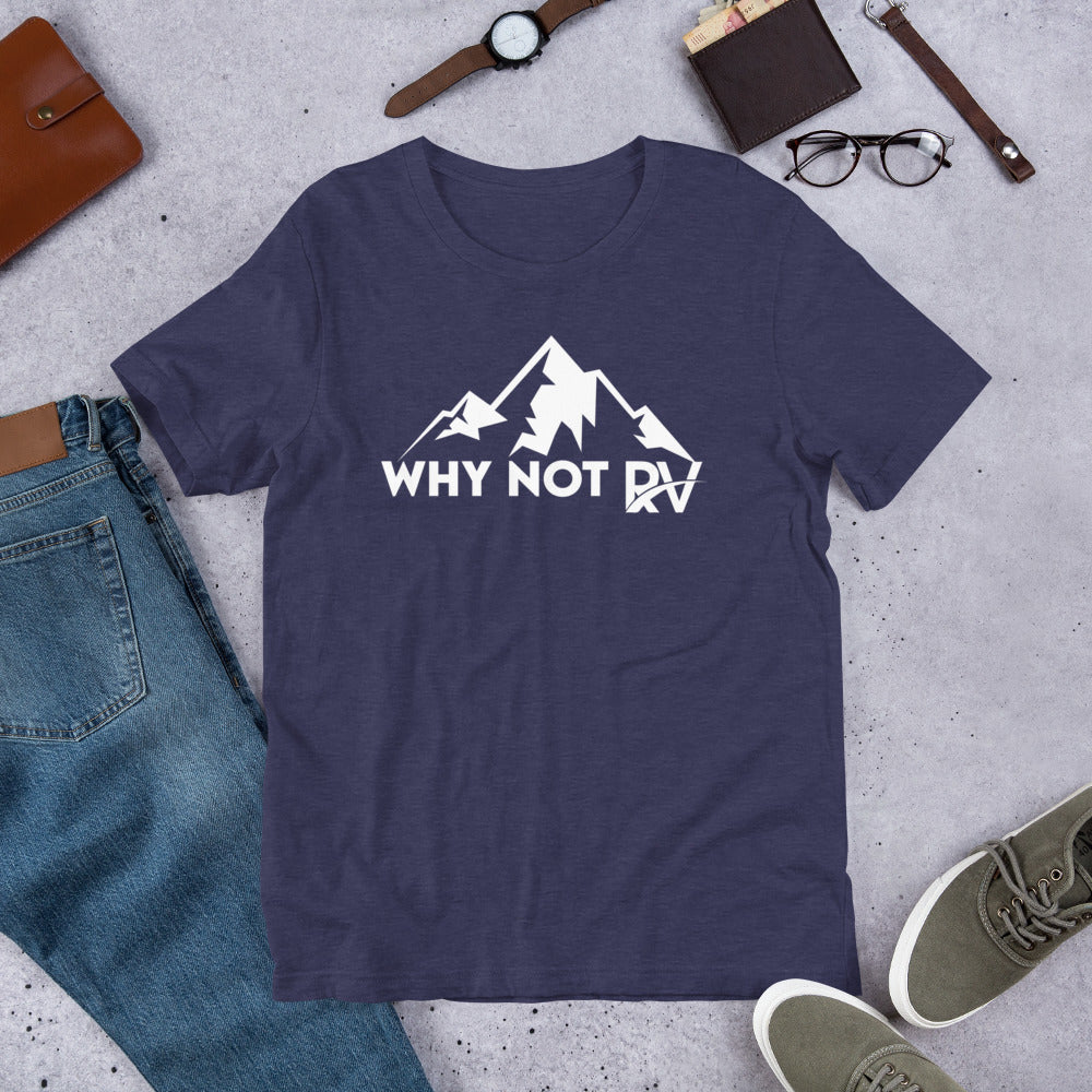 Why Not RV main logo Unisex t-shirt