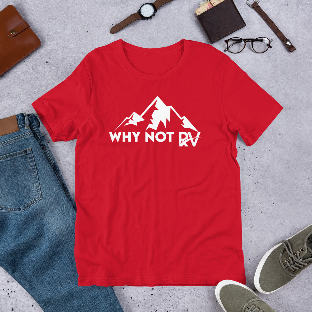 Why Not RV main logo Unisex t-shirt