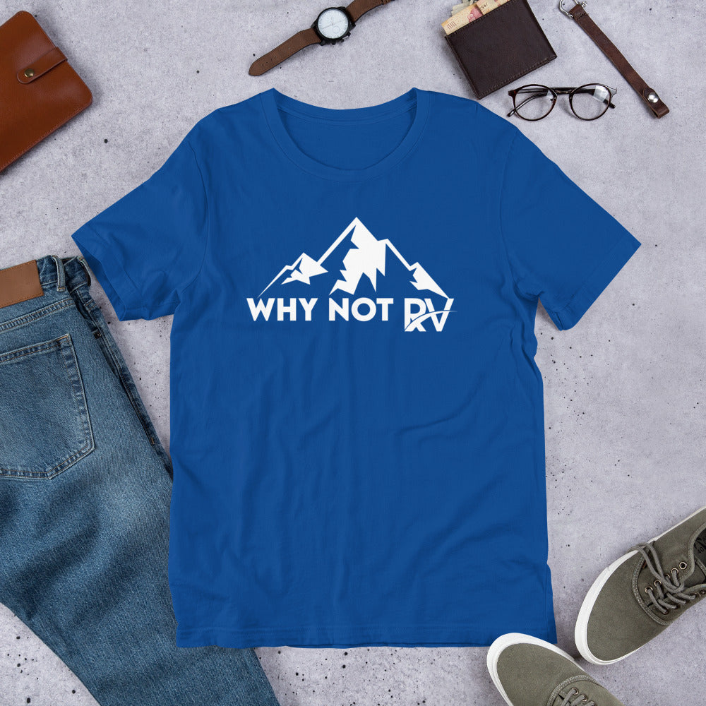 Why Not RV main logo Unisex t-shirt